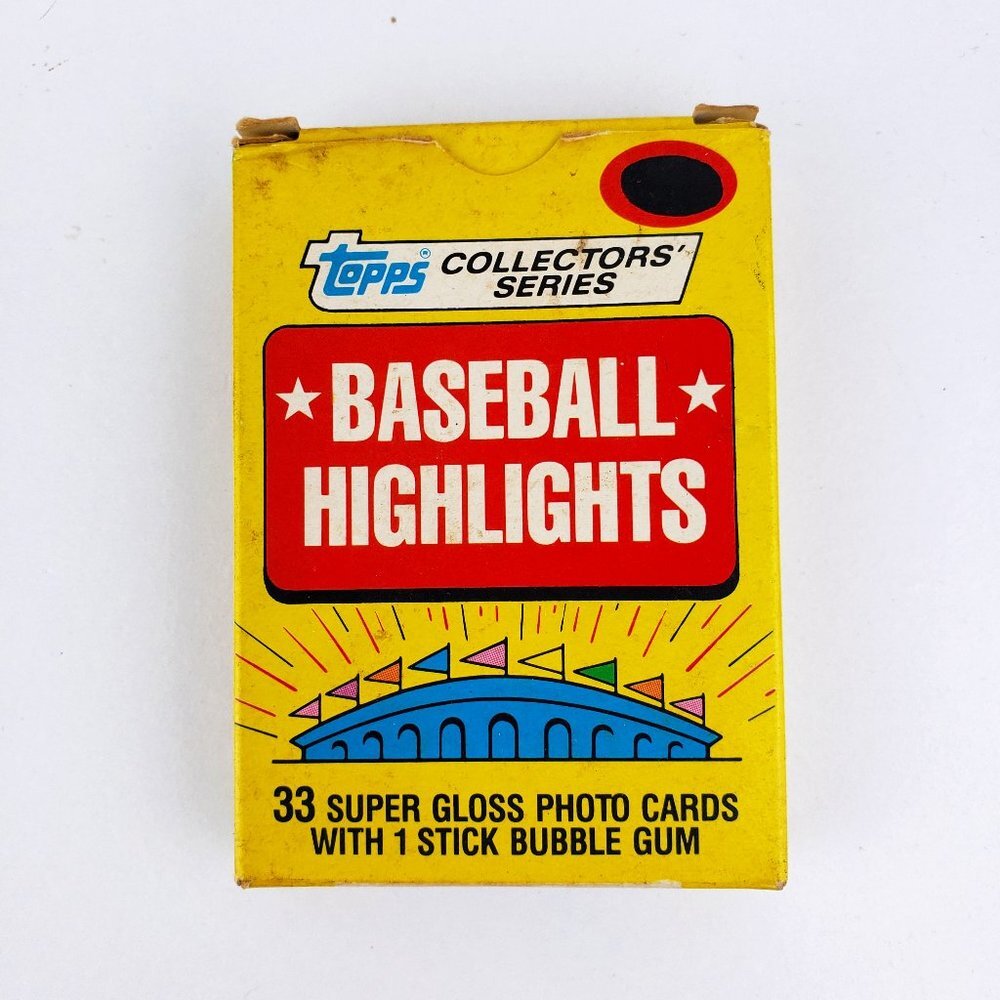 Topps 1986 Collectors' Series Baseball Cards
